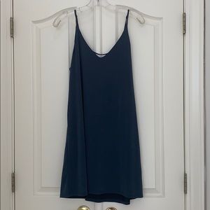 Navy Blue Swing Dress
